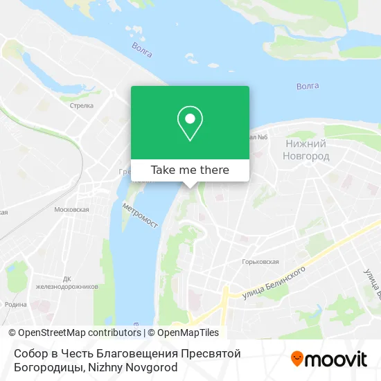 Собор в Честь Благовещения Пресвятой Богородицы map