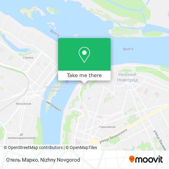 Отель Марко map