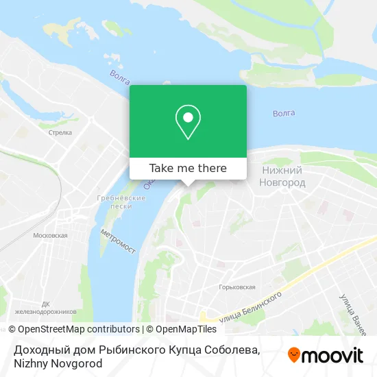 Доходный дом Рыбинского Купца Соболева map