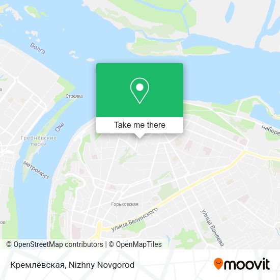 Кремлёвская map
