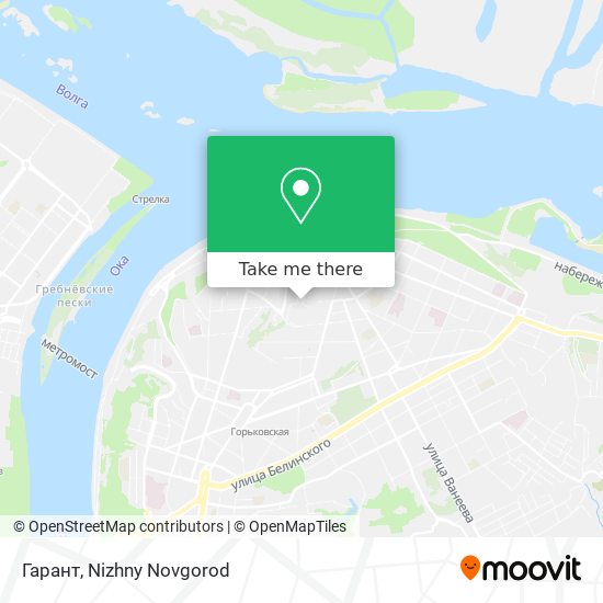 Гарант map