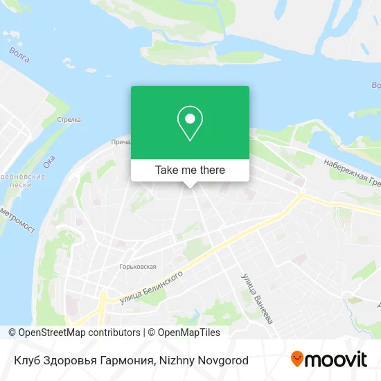 Клуб Здоровья Гармония map