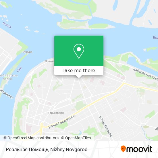 Реальная Помощь map
