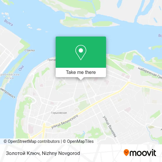 Золотой Ключ map