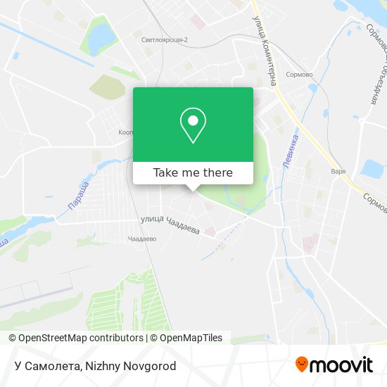 У Самолета map