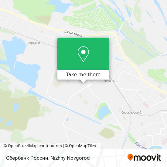Сбербанк России map