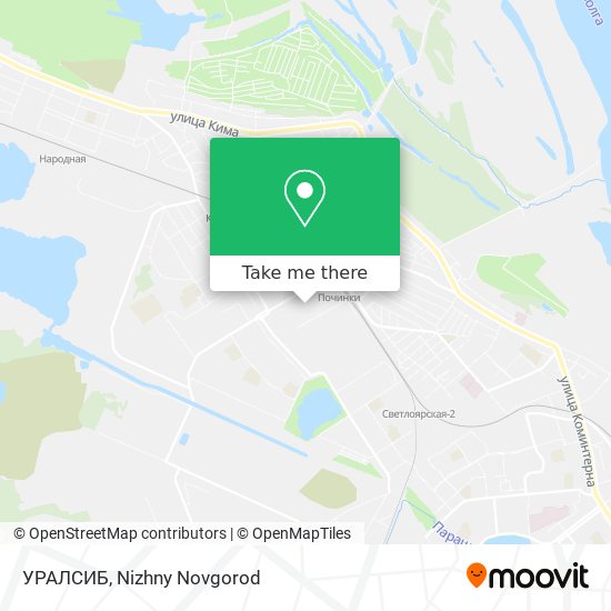 УРАЛСИБ map