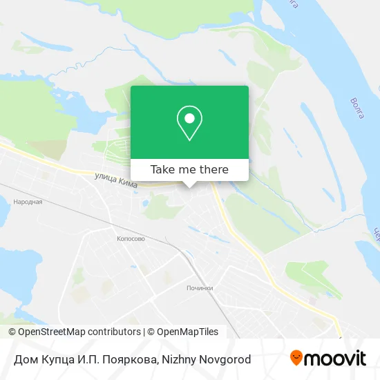 Дом Купца И.П. Пояркова map