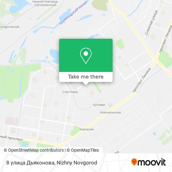 8 улица Дьяконова map