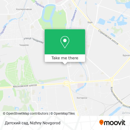 Детский сад map