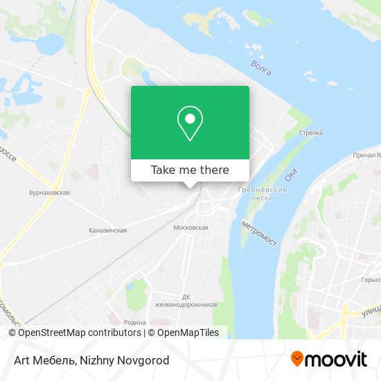 Art Мебель map