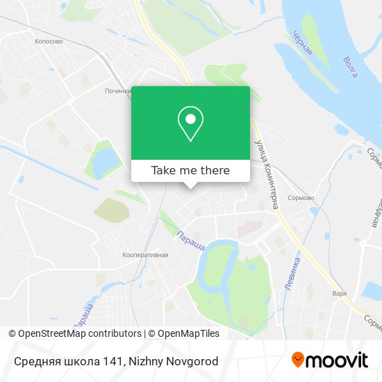 Средняя школа 141 map