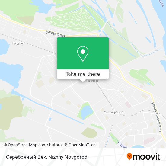 Серебряный Век map