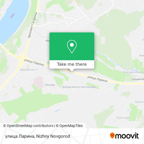 улица Ларина map
