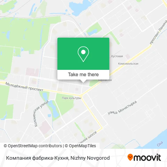 Компания фабрика-Кухня map
