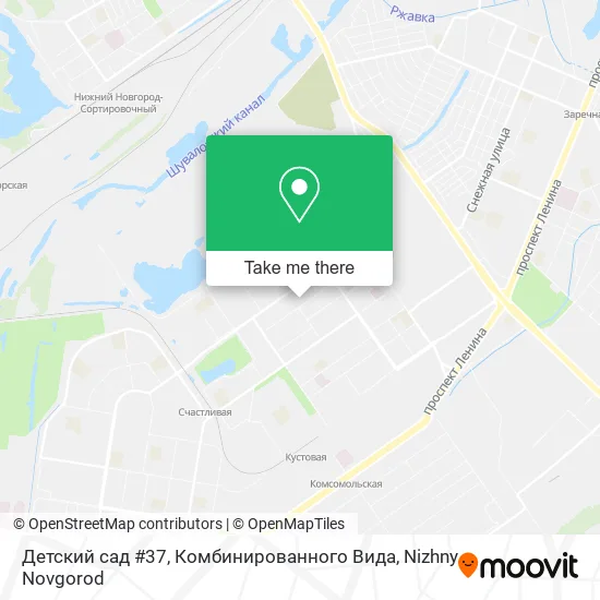 Детский сад #37, Комбинированного Вида map