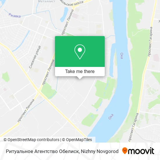 Ритуальное Агентство Обелиск map