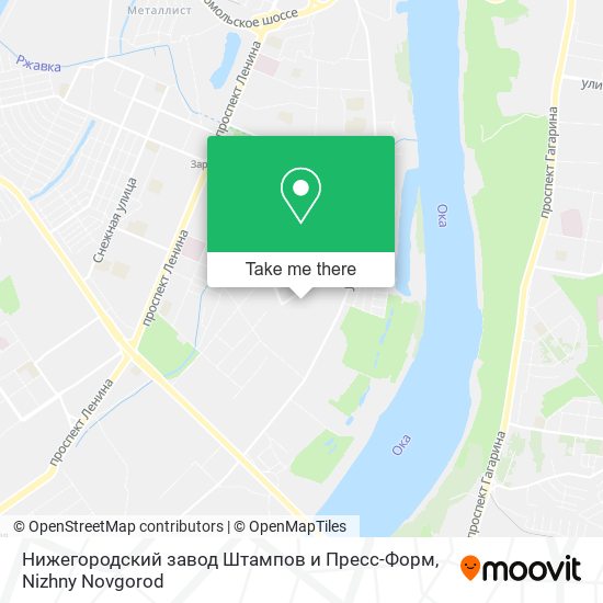 Нижегородский завод Штампов и Пресс-Форм map