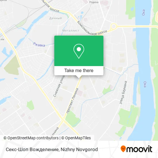 Секс-Шоп Вожделение map