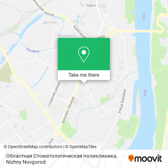 Областная Стоматологическая поликлиника map