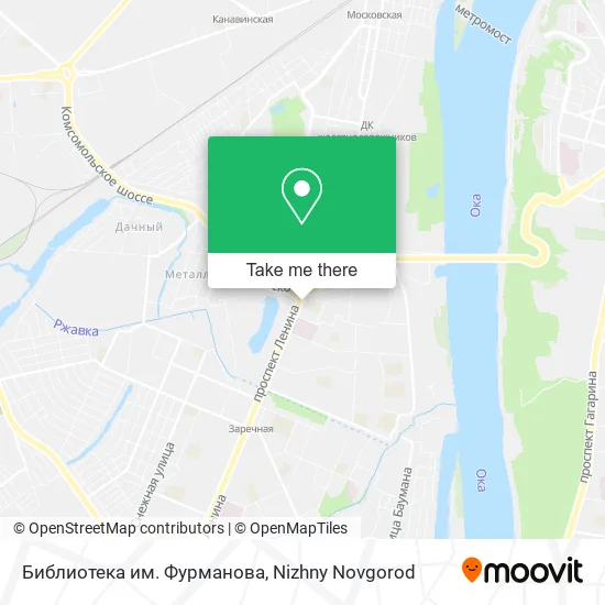 Библиотека им. Фурманова map