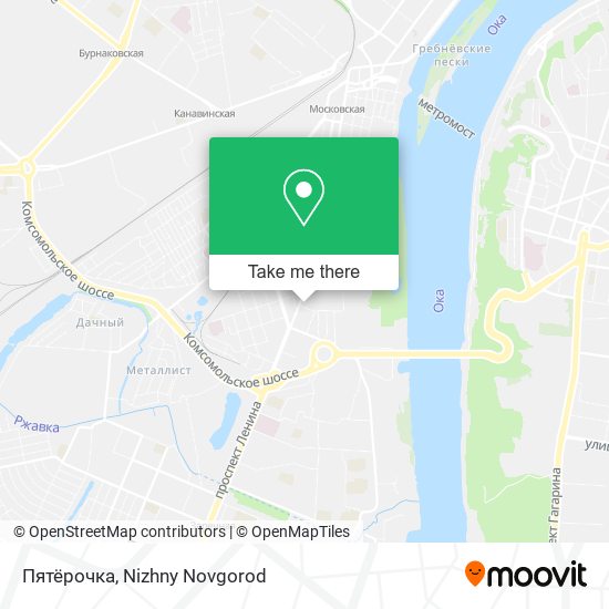 Пятёрочка map
