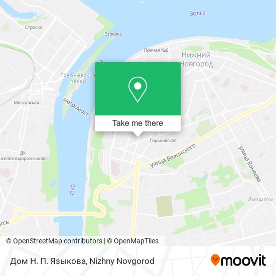 Дом Н. П. Языкова map