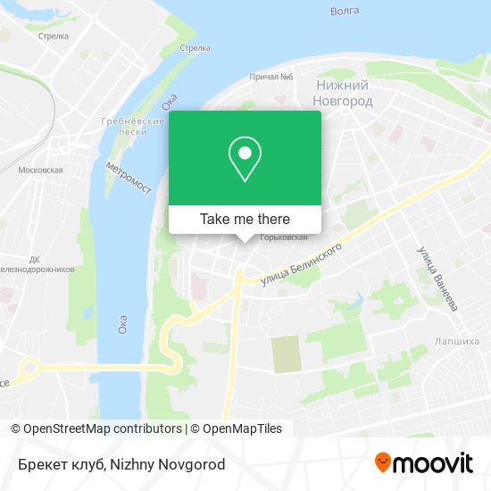 Брекет клуб map