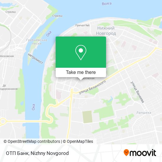 ОТП Банк map