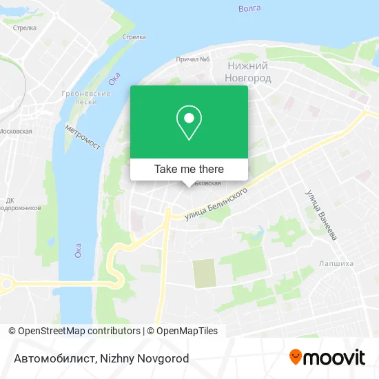 Автомобилист map