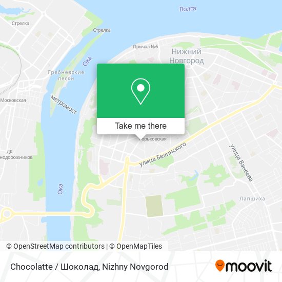 Сhocolatte / Шоколад map