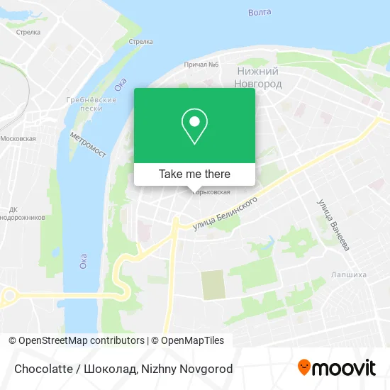 Сhocolatte / Шоколад map