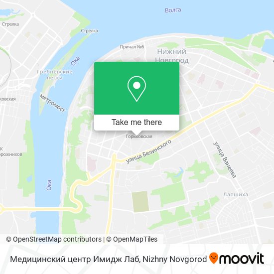 Медицинский центр Имидж Лаб map