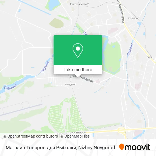 Магазин Товаров для Рыбалки map
