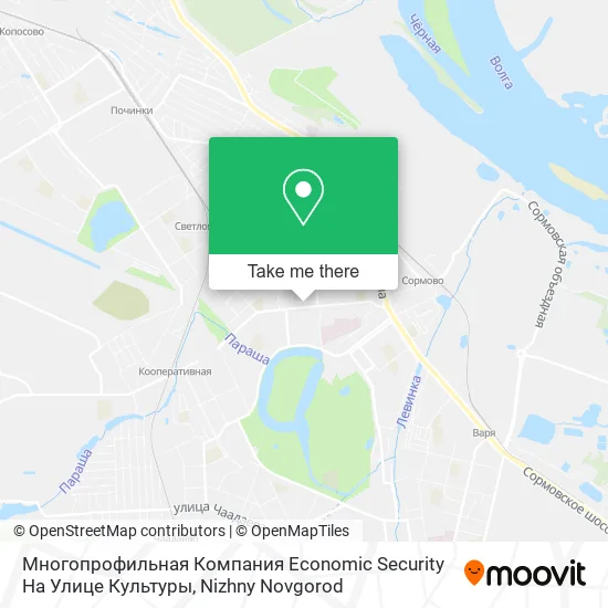 Многопрофильная Компания Economic Security На Улице Культуры map