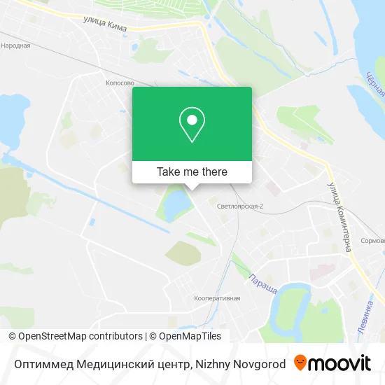 Оптиммед Медицинский центр map