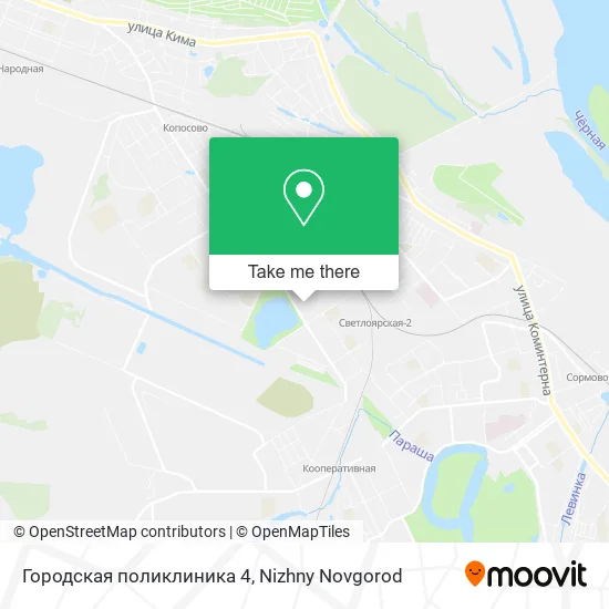 Городская поликлиника 4 map