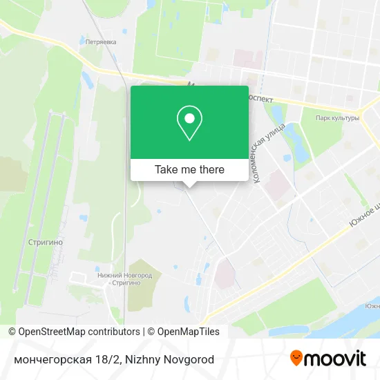 мончегорская 18/2 map