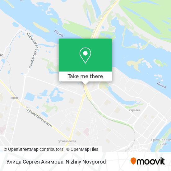 Улица Сергея Акимова map