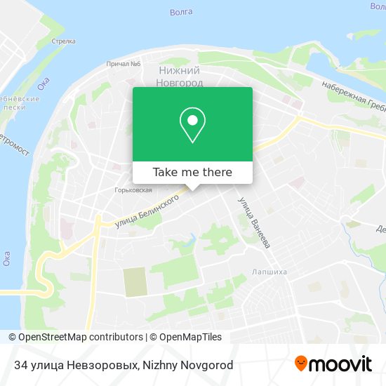 34 улица Невзоровых map