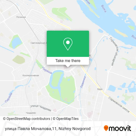 улица Павла Мочалова,11 map