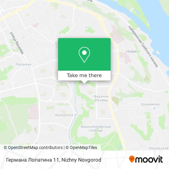 Германа Лопатина 11 map
