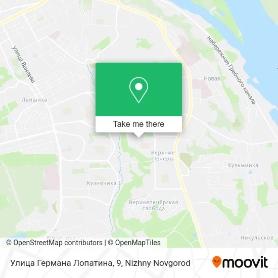 Улица Германа Лопатина, 9 map