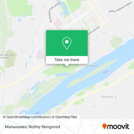 Малышево map
