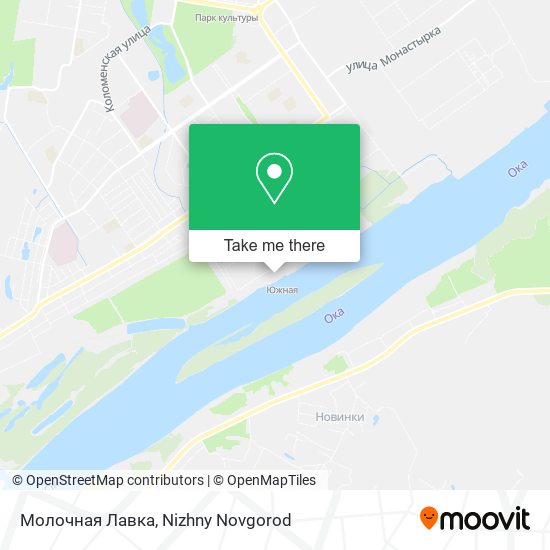Молочная Лавка map