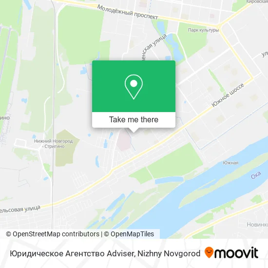 Юридическое Агентство Adviser map