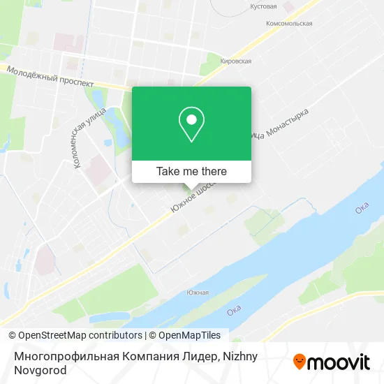 Многопрофильная Компания Лидер map