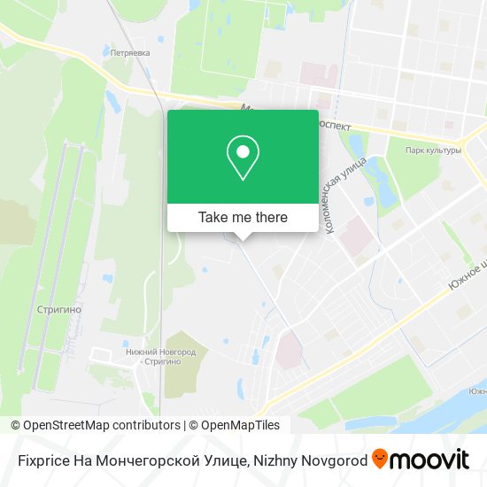 Fixprice На Мончегорской Улице map