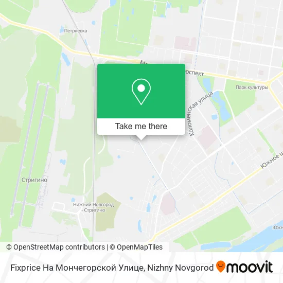 Fixprice На Мончегорской Улице map