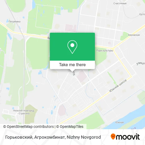 Горьковский, Агрокомбинат map